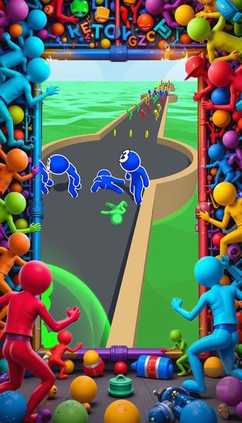 بازی هجوم ادمک ها - Gameplay image of android game