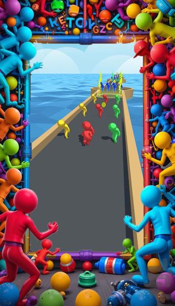 بازی هجوم ادمک ها - Gameplay image of android game