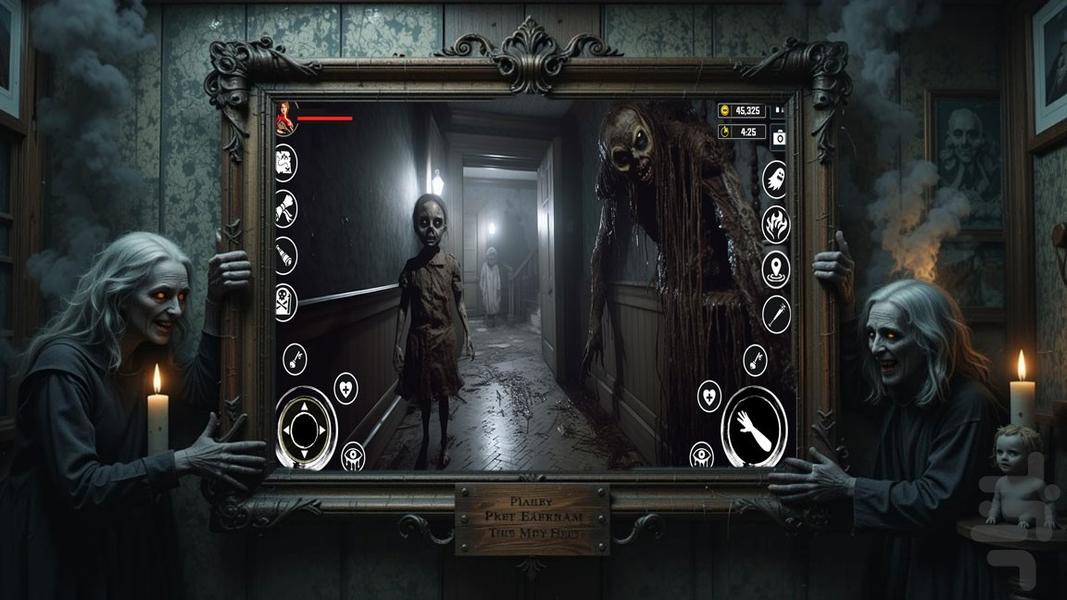 بازی ترسناک مادربزرگ - Gameplay image of android game