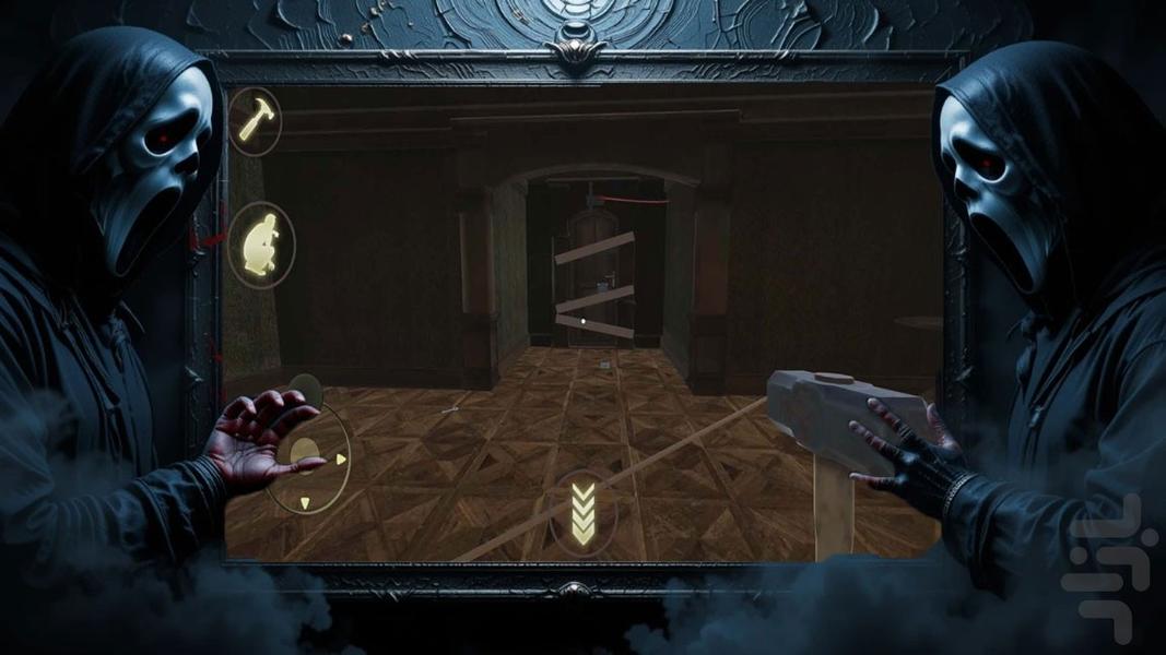 بازی ترسناک - Gameplay image of android game