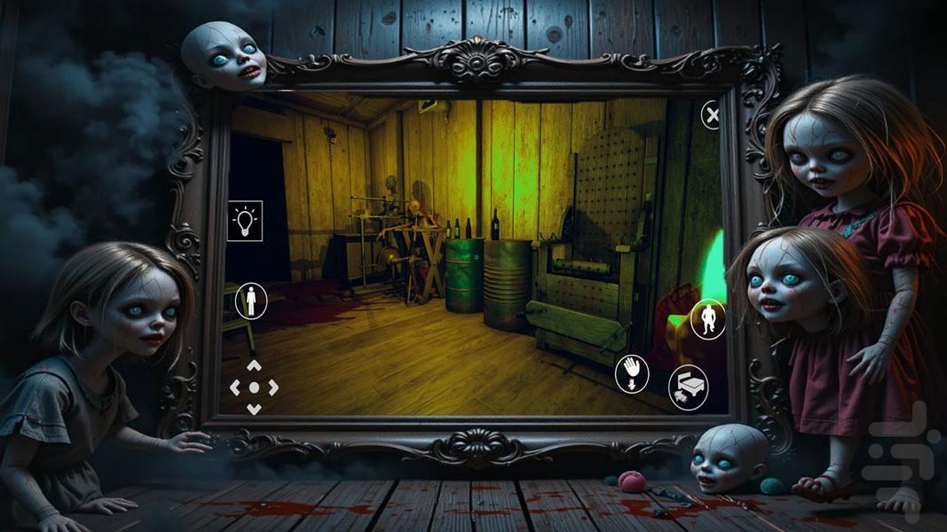 بازی ترسناک شیطان - Gameplay image of android game