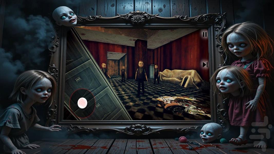 بازی ترسناک شیطان - Gameplay image of android game
