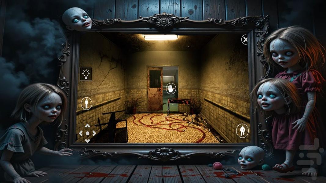 بازی ترسناک شیطان - Gameplay image of android game