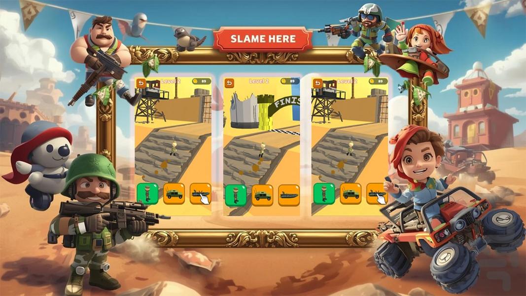 بازی فکری ماشینی - Gameplay image of android game
