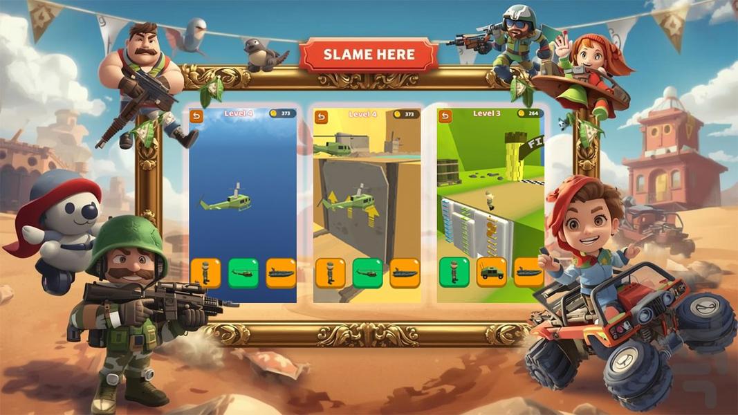 بازی فکری ماشینی - Gameplay image of android game
