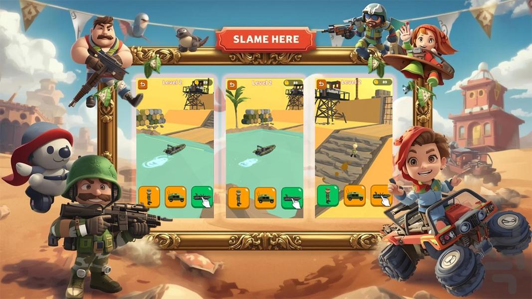 بازی فکری ماشینی - Gameplay image of android game