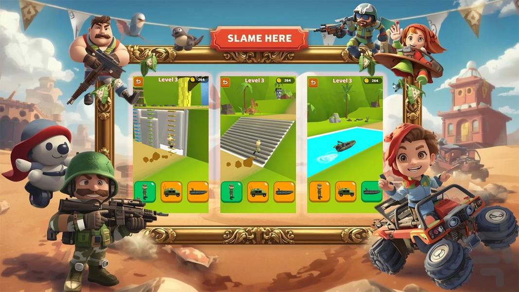 بازی فکری ماشینی - Gameplay image of android game