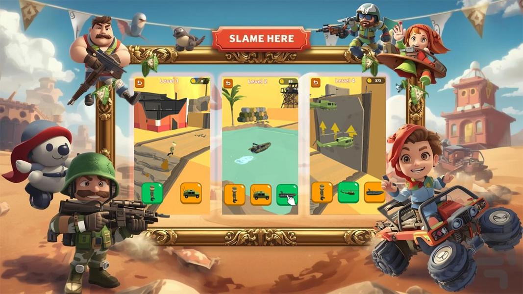 بازی فکری ماشینی - Gameplay image of android game
