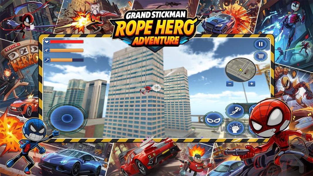 بازی مرد عنکبوتی - Gameplay image of android game