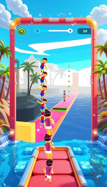 بازی ادمک ها - Gameplay image of android game