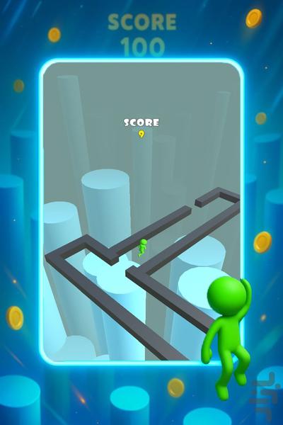 بازی امتیازی ادمک - Gameplay image of android game