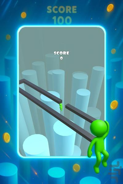 بازی امتیازی ادمک - Gameplay image of android game