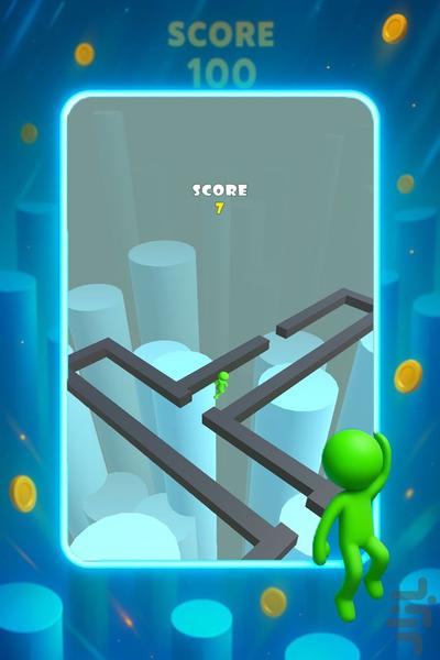بازی امتیازی ادمک - Gameplay image of android game