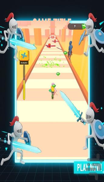 بازی امتیازی ادمک - Gameplay image of android game
