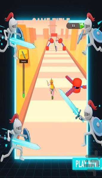 بازی امتیازی ادمک - Gameplay image of android game