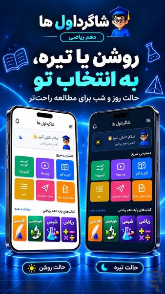 گام به گام دهم ریاضی شاگرداول ها - Image screenshot of android app