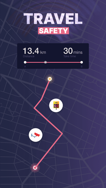 Radar, HUD, Map, Speed Camera - عکس برنامه موبایلی اندروید