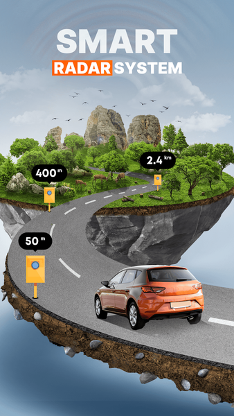 Radar, HUD, Map, Speed Camera - عکس برنامه موبایلی اندروید