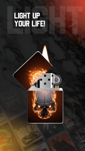 Lighter Simulation - Zippo App - Gameplay image of android game