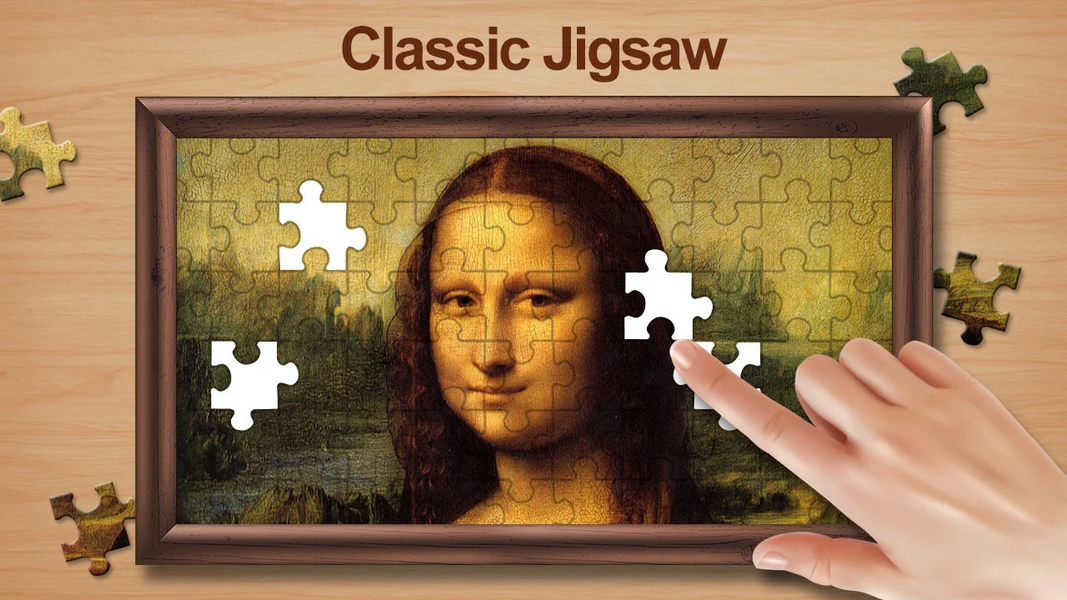 Shape Sort - jigsaw puzzle - Gameplay image of android game