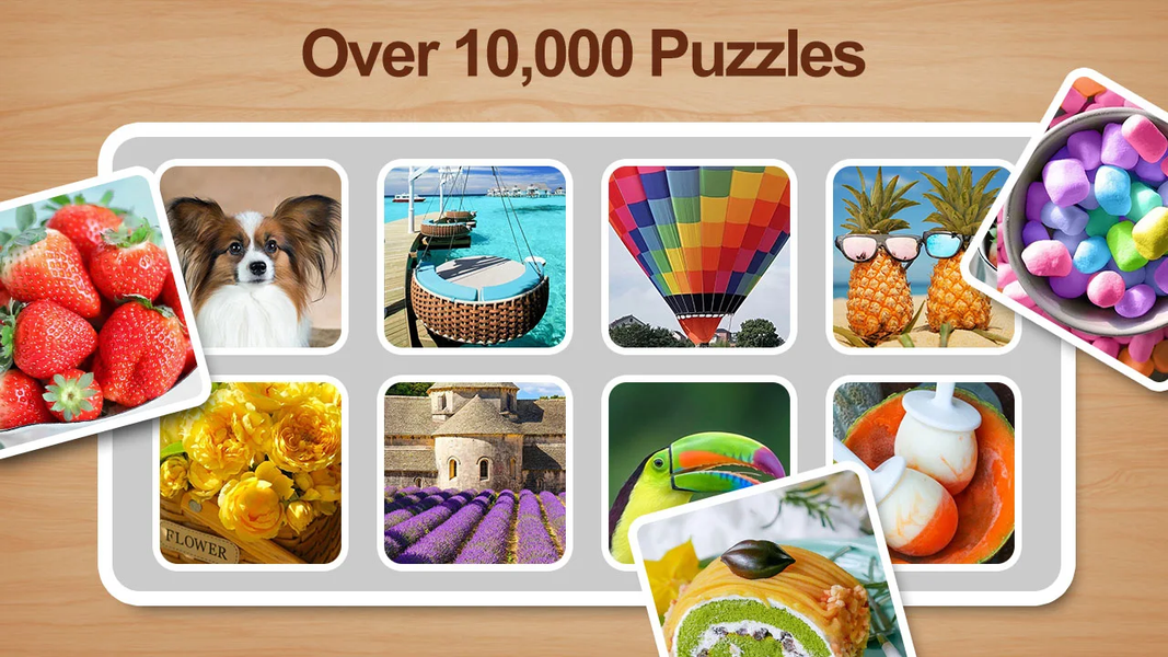 Shape Sort - jigsaw puzzle - عکس بازی موبایلی اندروید