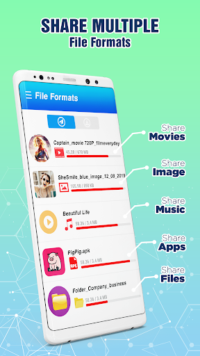 Share All File Transfer & Connect IT ۲۰۲۰ - عکس برنامه موبایلی اندروید