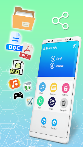 Share All File Transfer & Connect IT ۲۰۲۰ - عکس برنامه موبایلی اندروید
