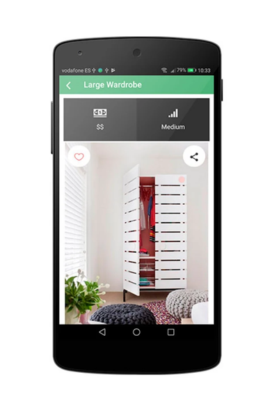 Nice Wardrobe Design Ideas - Image screenshot of android app