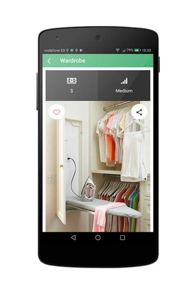 Nice Wardrobe Design Ideas - Image screenshot of android app