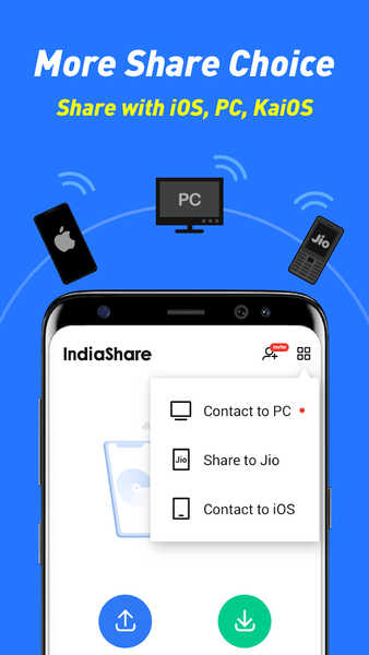 India Share: File Transfer - Image screenshot of android app