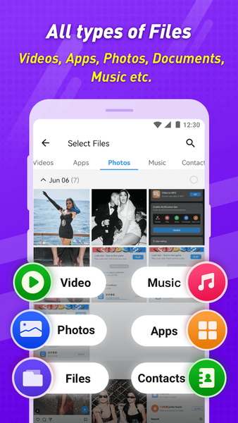 ShareKaro Mini: File Share App - عکس برنامه موبایلی اندروید