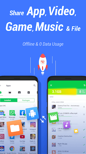 File Sharing - InShare - عکس برنامه موبایلی اندروید