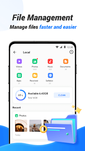 SHAREit Lite - Fast File Share - Image screenshot of android app