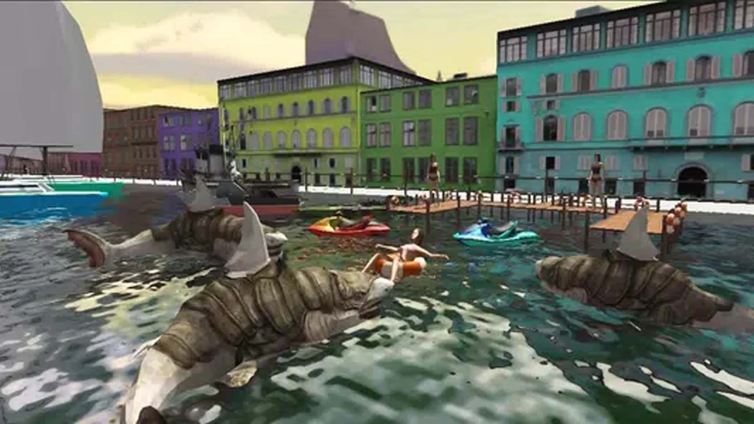 Shark Hunter ۳D - Shark Game - عکس بازی موبایلی اندروید