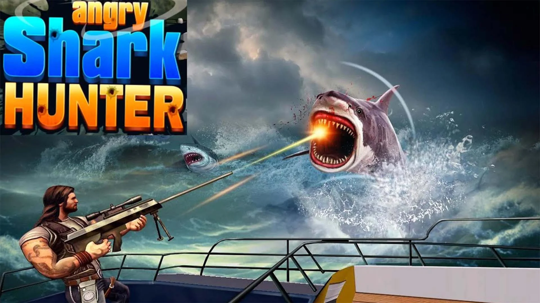 Shark Hunter ۳D - Shark Game - عکس بازی موبایلی اندروید