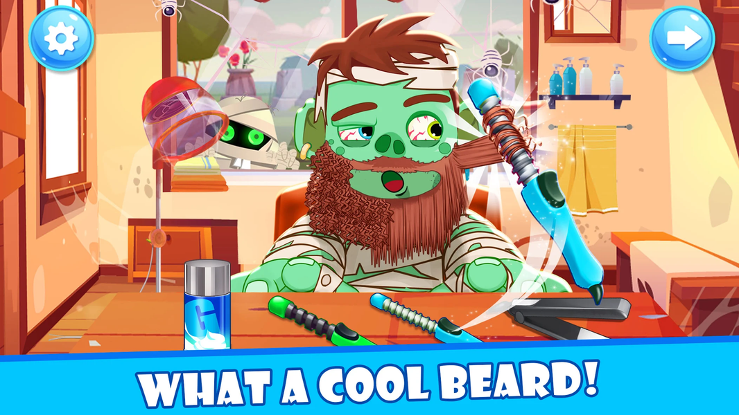 Makeover Games Shave Salon - Gameplay image of android game