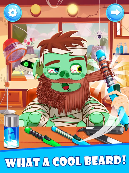 Makeover Games Shave Salon - عکس بازی موبایلی اندروید