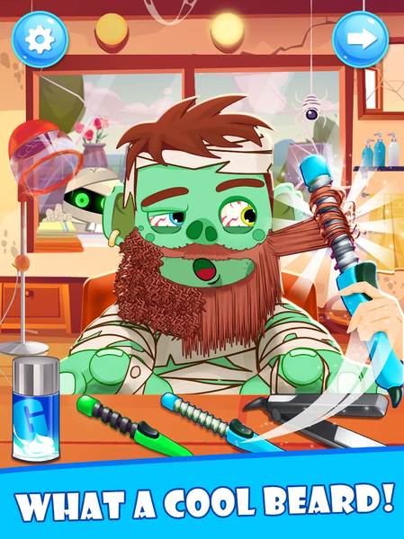 Makeover Games Shave Salon - Gameplay image of android game