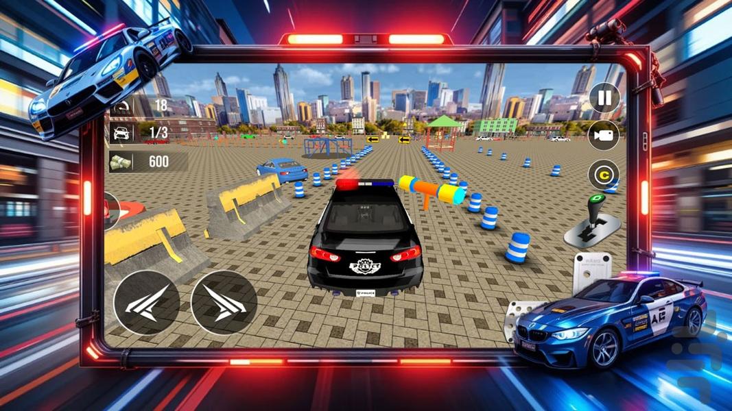 بازی ماشین پلیس - عکس بازی موبایلی اندروید