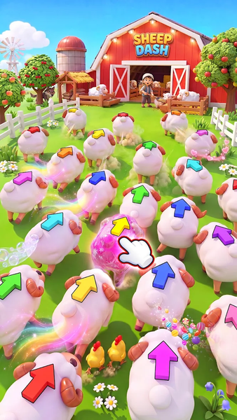 Sheep Dash - عکس بازی موبایلی اندروید