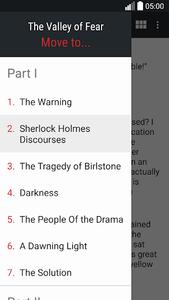 Sherlock Holmes Books - Image screenshot of android app