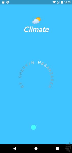 آب و هوا - عکس برنامه موبایلی اندروید