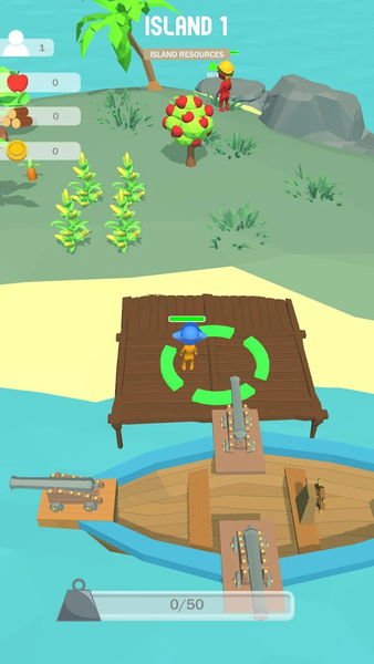 Ship Craft 3D: Sail Hero - Gameplay image of android game