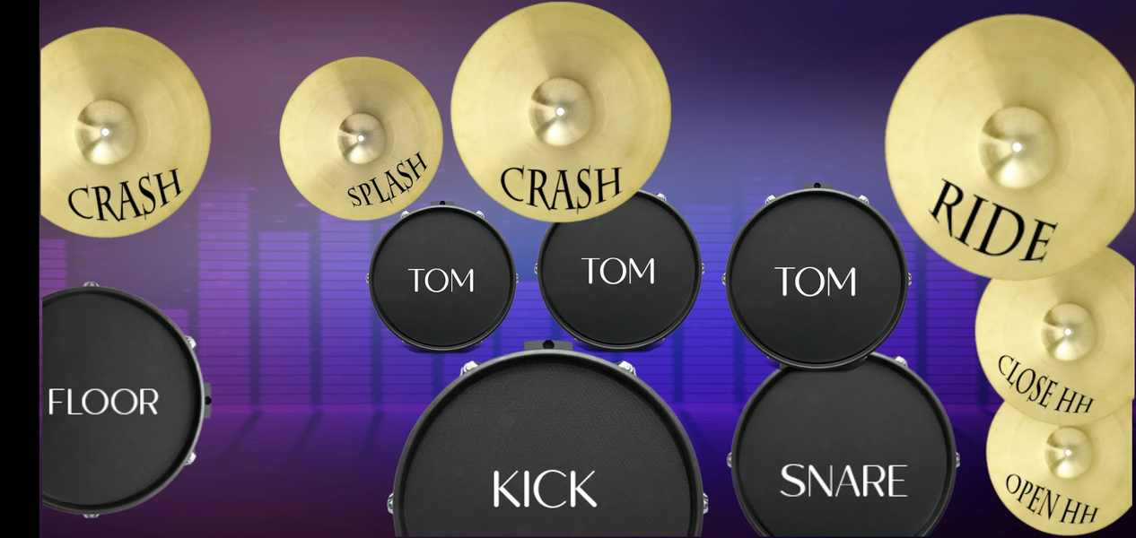 Electro Music Drum Pads ۲۰۲۵ - عکس برنامه موبایلی اندروید