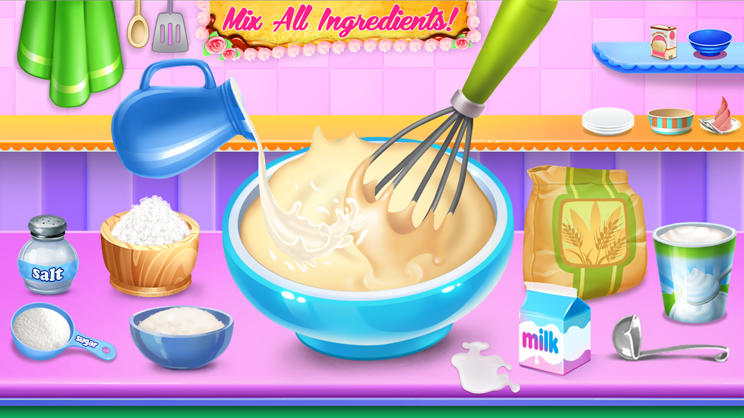 Shoe Cake Maker - Cooking game - Gameplay image of android game