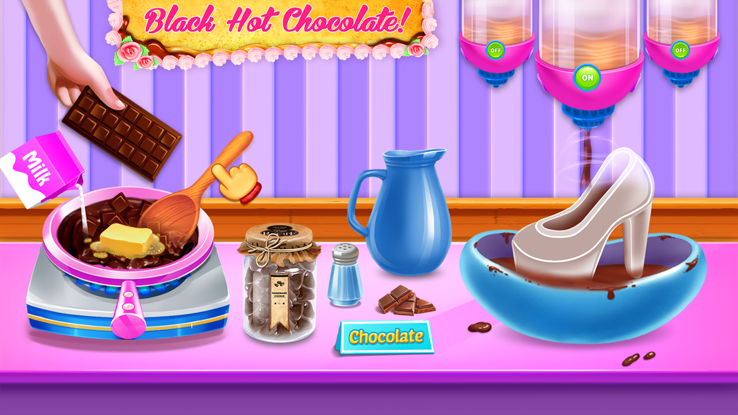 Shoe Cake Maker - Cooking game - Gameplay image of android game