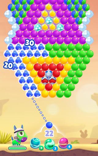 The Bubble Shooter Story® - Gameplay image of android game