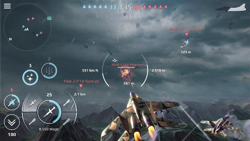 Sky Combat: War Planes Online - Gameplay image of android game