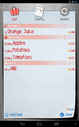 Shopping List - ListOn Free - Image screenshot of android app