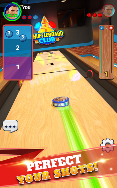 Shuffleboard Club: PvP Arena - Gameplay image of android game